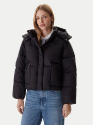 Levi's® Kurtka puchowa Western Bubble 003MD-0001 Czarny Relaxed Fit. Czarne kurtki damskie l, bez wzorów, z puchu, bez kaptura. Za 809.99 zł.