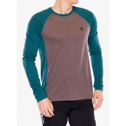 Bluza rowerowa męska Mons Royale Tarn Merino Long Sleeve. Brązowe bluzy bez kaptura męskie Mons Royale, bez wzorów, bez kołnierzyka, bez ramiączek. Za 356.99 zł.