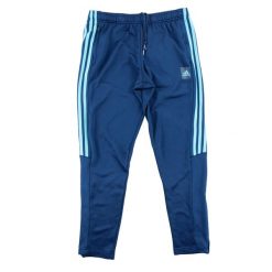 Spodnie dresowe męskie Adidas. Niebieskie spodnie sportowe męskie Adidas, z dresówki. Za 85.16 zł.