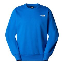 Bluza The North Face Simple Dome Crew. Niebieskie bluzy bez kaptura męskie The North Face, m. Za 209.99 zł.