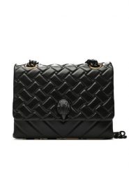 Kurt Geiger Torebka 690-Large Kensington Kurt 9959800109 Czarny. Czarne torebki klasyczne damskie Kurt Geiger, bez wzorów, ze skóry, wizytowe, bez kołnierzyka, bez ramiączek. Za 1,299.00 zł.