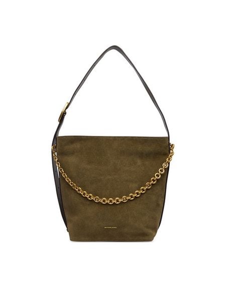 MICHAEL Michael Kors Torebka 30T6AUEM8S Zielony. Zielone torebki klasyczne damskie MICHAEL Michael Kors, bez wzorów, ze skóry, bez dodatków. Za 1,779.00 zł.