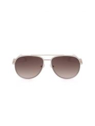 Guess Damskie okulary przeciwsłoneczne w kolorze złoto-jasnobrązowym rozmiar: 56. Brązowe okulary przeciwsłoneczne damskie Guess. Za 211.31 zł.