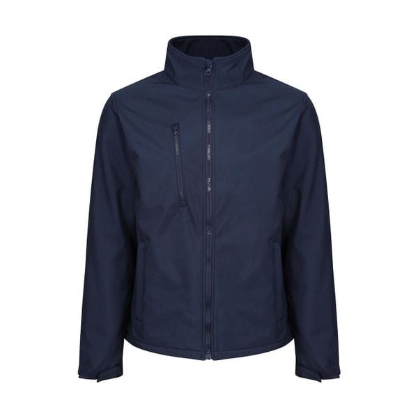 Kurtka softshell 3-warstwowa Regatta Ablaze. Niebieskie kurtki męskie Regatta, bez wzorów, z softshellu, bez kaptura. Za 429.99 zł.