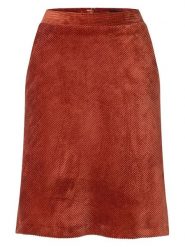 More & More Spódnica sztruksowa w kolorze jasnobrązowym rozmiar: 46. Brązowe spódniczki damskie MORE & MORE, bez wzorów, ze sztruksu, mini. Za 100.04 zł.