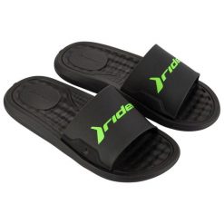 Klapki dla mężczyzn Rider STEP SLIDE. Czarne klapki i japonki męskie Ipanema. Za 79.99 zł.