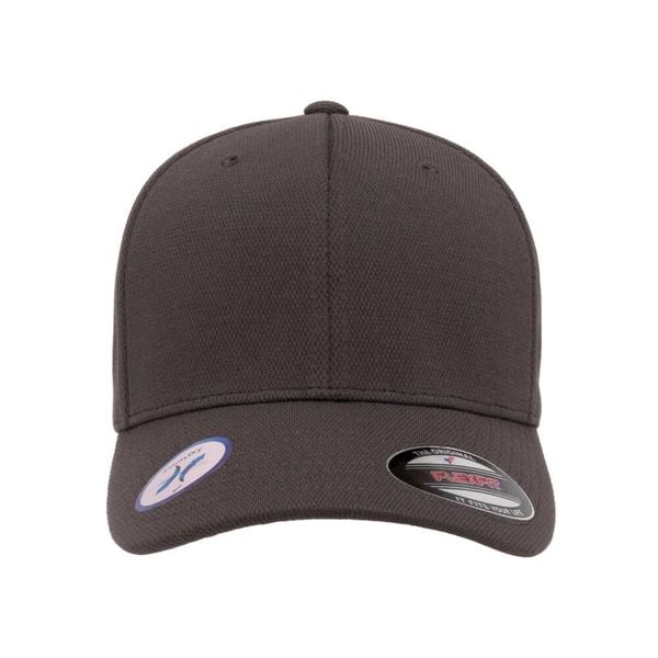 Czapka Sportowa Cool & Dry. Szare czapki męskie FLEXFIT, bez wzorów, z materiału, sportowe. Za 102.99 zł.