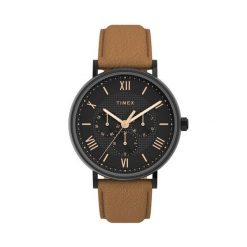 Zegarek Timex. Brązowe zegarki męskie Timex. Za 299.99 zł.