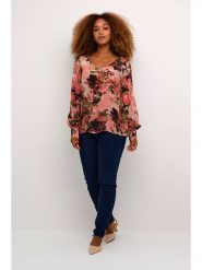 Cream Bluzka w kolorze koralowym rozmiar: 36. Czerwone bluzki damskie Cream, bez wzorów, z wiskozy, bez kołnierzyka, bez ramiączek. Za 130.99 zł.