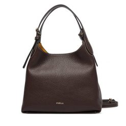 Torebka Furla. Brązowe torebki klasyczne damskie Furla, bez wzorów, bez dodatków. Za 2,019.00 zł.