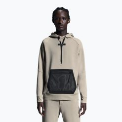 Bluza męska On Hoodie. Brązowe bluzy z kapturem męskie On, l, z elastanu. Za 429.99 zł.