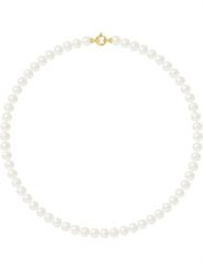 Pearline Naszyjnik perłowy w kolorze białym - dł. 42 cm rozmiar: onesize. Białe naszyjniki damskie Pearline, złote. Za 826.99 zł.