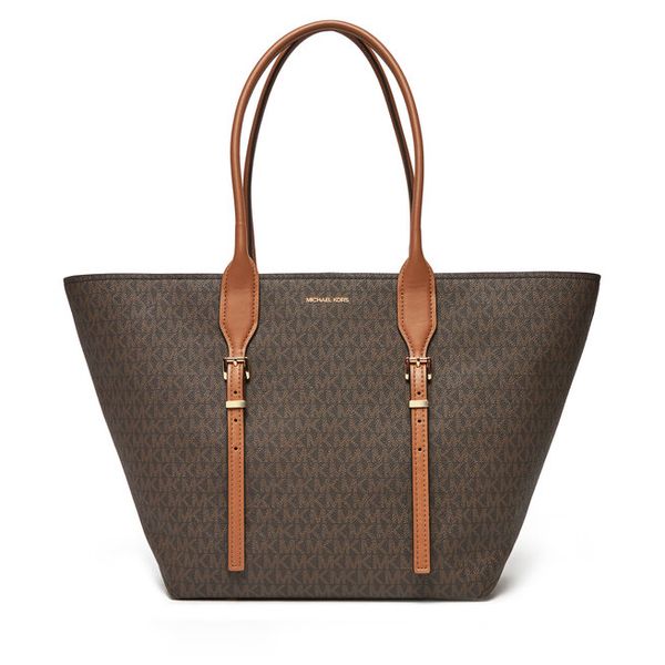 Torebka MICHAEL Michael Kors. Brązowe torebki klasyczne damskie MICHAEL Michael Kors, bez wzorów, bez dodatków. Za 829.99 zł.