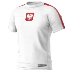 Koszulka Techniczna Sportowa Męska EXTREME HOBBY POLSKA 2024. Białe t-shirty sportowe męskie EXTREME HOBBY, m, z elastanu, bez ramiączek, do biegania. Za 149.00 zł.