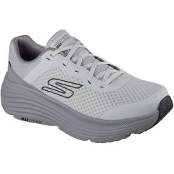 Buty sportowe męskie Skechers Max Cushioning Endea. Szare buty trekkingowe męskie Skechers, bez zapięcia, trekkingowe, Skechers Sport. Za 590.00 zł.