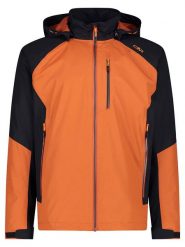 Cmp Kurtka funkcyjna w kolorze pomarańczowym rozmiar: 52. Pomarańczowe kurtki outdoor męskie CMP, bez wzorów, z tkaniny, bez kaptura. Za 141.85 zł.