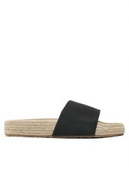 Roxy Espadryle ARJL101053 Czarny. Czarne espadryle damskie Roxy, bez wzorów, ze skóry, bez obcasa. Za 199.99 zł.