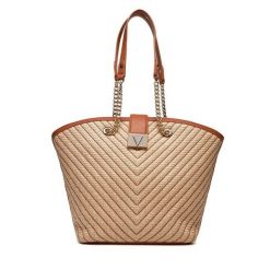 Torebka Valentino. Brązowe torebki klasyczne damskie Valentino, bez wzorów, bez dodatków. Za 469.99 zł.