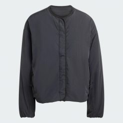 Kurtka All Szn Liner Jacket. Czarne kurtki damskie Adidas, bez wzorów, bez kaptura. Za 439.00 zł.