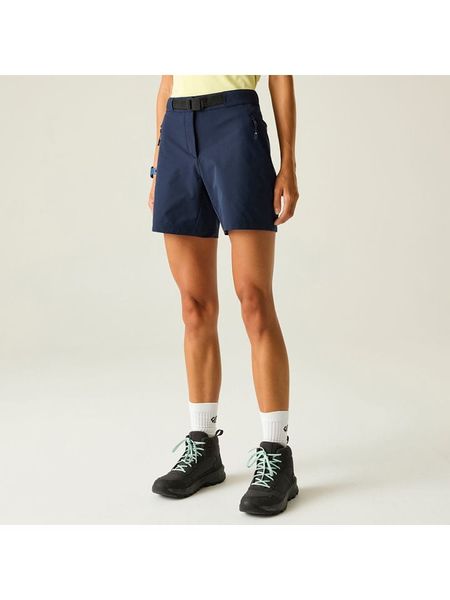Dare 2b Szorty funkcyjne "Melodic Pr III" w kolorze granatowym rozmiar: 36. Niebieskie spodenki sportowe damskie Dare 2b, s, z materiału, outdoorowe. Za 104.89 zł.