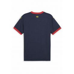 Męska koszulka wyjazdowa Girona FC 24/25 PUMA Club Navy Pelé Yellow Blue. Niebieskie t-shirty sportowe męskie Puma, m, bez ramiączek, do piłki nożnej. W wyprzedaży za 259.00 zł.