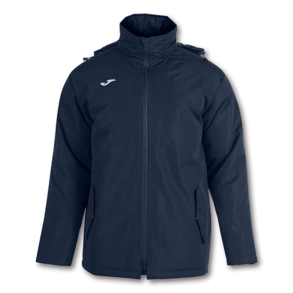Kurtka wiatroszczelna Joma Trivor. Niebieskie kurtki damskie Joma, xs, bez wzorów, z materiału, z kapturem. Za 367.70 zł.