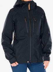 Kurtka damska Fjallraven Keb GTX Jacket. Czarne kurtki damskie Fjällräven, s, bez wzorów, z gore-texu, bez kaptura. Za 2,095.49 zł.