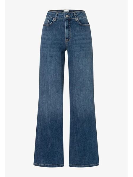 More & More Dżinsy - Comfort fit - w kolorze granatowym rozmiar: 38. Niebieskie jeansy damskie MORE & MORE, z podwyższonym stanem. Za 174.43 zł.