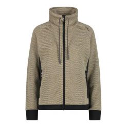 Francuska damska bluza dresowa z polaru CMP. Brązowe bluzy bez kaptura damskie CMP, s, z dresówki. Za 239.99 zł.