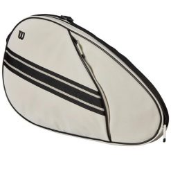 Torba sportowa unisex Wilson Premium Padel Cover. Czarne torby podróżne damskie Wilson, bez wzorów. Za 169.50 zł.