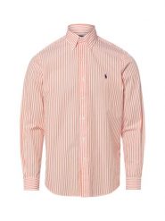 Polo Ralph Lauren Koszula Mężczyźni Regular Fit Bawełna pomarańczowy, XL. Brązowe koszule męskie Polo Ralph Lauren, m, bez wzorów, z bawełny, bez kołnierzyka, bez ramiączek. Za 429.95 zł.
