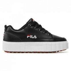 Buty Fila Sandblast L W FFW0060.80010 czarne. Czarne buty sportowe na co dzień damskie bez wzorów. Za 416.03 zł.