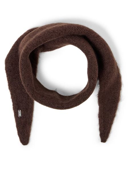 Opus Szalik z domieszką wełny Kobiety brązowy, ONE SIZE. Brązowe szaliki i kominy damskie Opus, bez wzorów, z wełny. Za 99.95 zł.