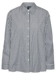 Vero Moda Koszula w kolorze czarno-białym rozmiar: S. Białe koszule damskie Vero Moda, s, bez wzorów, z bawełny, bez kołnierzyka, bez ramiączek. Za 83.62 zł.