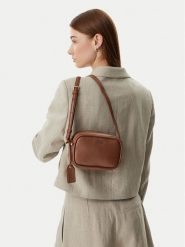 HUGO Torebka Jodi 50562945 Brązowy. Brązowe listonoszki damskie Hugo, bez wzorów, ze skóry, bez dodatków. Za 449.99 zł.