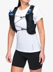 Kamizelka biegowa damska Deuter Traick 9 SL. Czarne kamizelki damskie Deuter, l, długie. Za 614.89 zł.