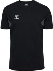 Koszulka Hummel Authentic Co. Czarne t-shirty sportowe męskie HUMMEL, m, z bawełny, bez ramiączek, do piłki nożnej. Za 190.00 zł.