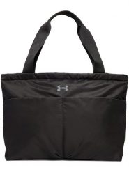 Under Armour Shopper bag w kolorze czarnym - 45 x 30 x 15 cm rozmiar: onesize. Czarne shopper bag damskie Under Armour, bez wzorów, z materiału, na ramię, bez dodatków. Za 124.86 zł.