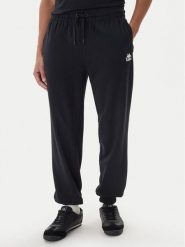 Kappa Spodnie dresowe Gothenburg 331U7EW Czarny Regular Fit. Czarne spodnie dresowe męskie Kappa, bez wzorów, z bawełny. Za 169.99 zł.