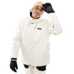 Męska kurtka snowboardowa Sporty zimowe Siroko W4 Tokoyoro. Białe kurtki narciarskie i snowboardowe damskie SIROKO, m, bez wzorów, bez kaptura, narciarskie. Za 718.00 zł.