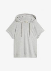 Bluza z kapturem. Szare bluzy z kapturem damskie bonprix. Za 79.99 zł.