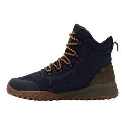 Buty do chodzenia męskie Columbia Fairbanks Omni-heat. Niebieskie buty trekkingowe męskie Columbia, na zimę, z materiału, za kostkę, bez zapięcia, trekkingowe, omni-heat (columbia). Za 645.00 zł.