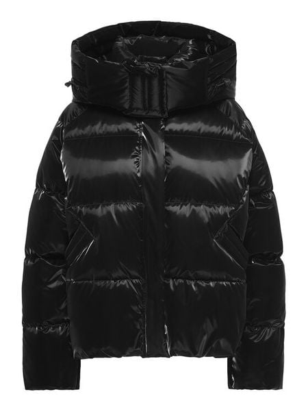 ONLY Kurtka zimowa Bergen 15351969 Czarny Oversize. Czarne kurtki damskie Only, na zimę, xl, bez wzorów, z syntetyku, bez kaptura. Za 249.99 zł.