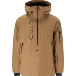 Cmp Kurtka męska MAN HYBRID SKI ANOARK - WP15000, 100% polyester. Brązowe kurtki narciarskie i snowboardowe damskie CMP, m, bez wzorów, bez kaptura, narciarskie. Za 641.50 zł.