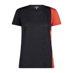 Koszulka damska CMP. Szare bluzki damskie CMP, bez wzorów, bez kołnierzyka. Za 257.50 zł.