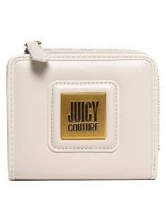 Juicy Couture Portfel w kolorze kremowym - 14 x 9 x 2 cm rozmiar: onesize. Brązowe portfele damskie Juicy Couture, bez wzorów, z materiału. Za 100.99 zł.