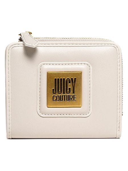 Juicy Couture Portfel w kolorze kremowym - 14 x 9 x 2 cm rozmiar: onesize. Brązowe portfele damskie Juicy Couture, bez wzorów, z materiału. Za 135.81 zł.