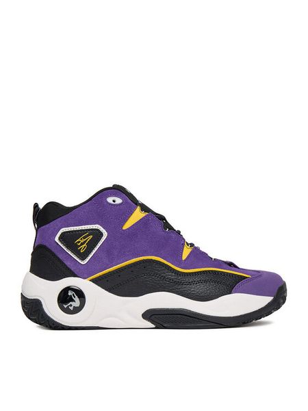 Shaq Sneakersy EOSS-H.O.F AQ95027B-UZ Fioletowy. Fioletowe buty sportowe chłopięce Shaq, ze skóry, bez zapięcia. Za 279.99 zł.