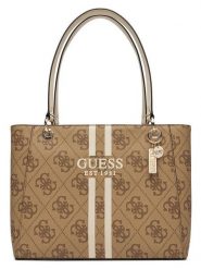 Guess Shopper bag w kolorze beżowym - 37 x 26 x 10 cm rozmiar: onesize. Brązowe shopper bag damskie Guess, z aplikacjami, na ramię, bez dodatków. Za 434.99 zł.