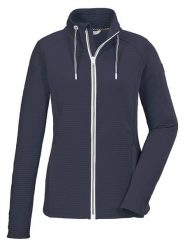 Killtec Kurtka polarowa "KOS 24" w kolorze granatowym rozmiar: 46. Niebieskie kurtki damskie KILLTEC, bez wzorów, z polaru, bez kaptura. Za 124.11 zł.